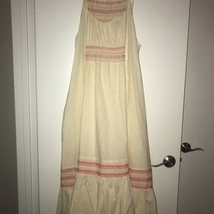 Free People Medium smocked dress